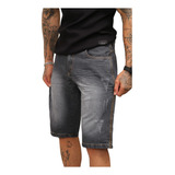 Kit Com 4 Shorts Jeans Bermuda Masculina Colorida Escolha