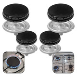 Kit Com 4 Tampas Fogão + 4 Queimadores Fogão Esmaltec Veneza
