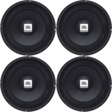 Kit Com 4 Woofer 8'' Jbl Selenium 8pw Pro 175w Rms 8 Ohms