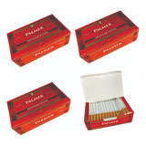 Kit Com 400 Tubo Para Encher Palmer Papel E Filtro