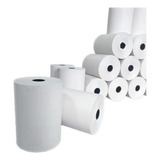 Kit Com 5 Caixas Bobina Térmica 150 Rolos 80x40 Branco