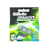 Kit Com 5 Carga Gillette Mach3 Sensiti C 2