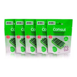 Kit Com 5 Filtros Bem Estar Anti Bactéria Geladeira Consul