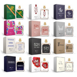 Kit Com 5 Perfumes Inspiração Internacional - 100ml Cada