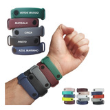 Kit Com 5 Pulseiras Para Mi Band 5 E Amazfit Band 5 Silicone