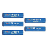 Kit Com 5 Un Graxa Mobil Grease Mobilux Ep 2 - 390g