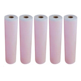 Kit Com 5 Unid Papel Para Ecg Bionet E Similar 216x30mm