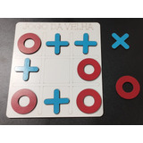 Kit Com 5 Unidades Do Jogo Da Velha Educativo, Lembrancinha 