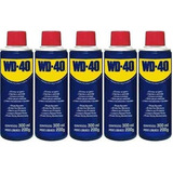 Kit Com 5 Wd-40 Desengripante/óleo Spray 300ml