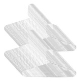 Kit Com 50 Cabides Adulto Loja Closet Trans Acrílico Casa Ml