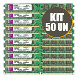 Kit Com 50 Memória Kingston Ddr2 2gb 667mhz Desktop