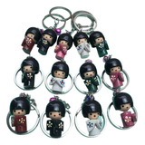 Kit Com 6 Boneca Kokeshi Japonesa