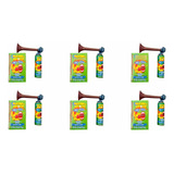 Kit Com 6 Buzina Da Alegria A Gás Spray Com Corneta 215ml