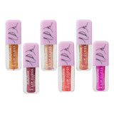 Kit Com 6 Cores Lip Gloss