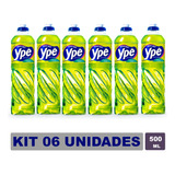 Kit Com 6 Detergentes Ype 500ml