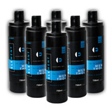 Kit Com 6x Shaving Gel Element Menthol 750ml By Alfa Looks