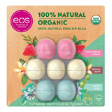 Kit Com 7 Eos Lip Balm 100% Natural Orgânico 7g Cada