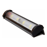 Kit Com 7 Luz De Placa 4 Leds 12/24v Carreta Reboque Moto