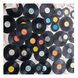 Kit Com 70 Discos De Vinil Para Artesanato Decoração