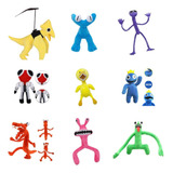 Kit Com 9 Bonecos De Pelúcia Coleção Completa Roblox 40cm