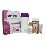 Kit Com Cera Quente E Aparelho Aquecedor Depilação Depiroll