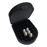 Kit Com Porta Munição Redondo + 05 Munição 9mm De Manejo 3d
