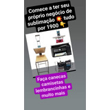 Kit Com Prensa Sublimação E Prensa De Caneca E Impressepson