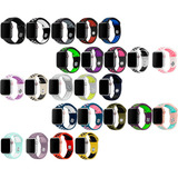 Kit Combo 2x Pulseira Silicone Nik Sport Furos 42/45/49