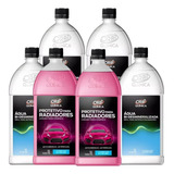 Kit Combo Para Radiador Aditivo + Agua Desmineralizada 6 Lts