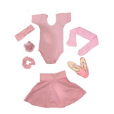 Kit Combo Roupa De Balé Infantil