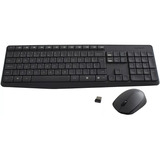 Kit Combo Teclado Mouse Logitech Mk235 Com Ç Abnt2 Sem Fio Wifi Funciona Android Celular Tablet Smartphone Frete Gratis