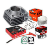 Kit Competicao Pistao/aneis Titan150 + Comando 296º + Junta