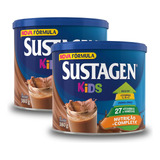 Kit Complemento Alimentar Sustagen Kids Chocolate