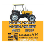 Kit Completo Adesivos Compatível Trator Valtra 985s Turbo