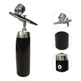 Kit Completo Aerografia Mini Compressor Ar+aerógrafo 0,3mm