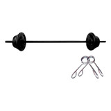 Kit Completo Body Pump C/barra E 12kg De Anilha Emborrachada