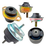 Kit Completo Calço Coxim Motor Cambio Peugeot 206 207 Hoggar