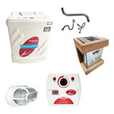 Kit Completo Com Gerador De Vapor Para Sauna 15kw Acessorios