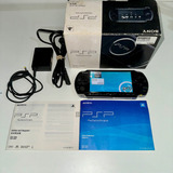 Kit Completo Console Sony Psp + Garantia + Jogos + Carregador + Cabo De Energia