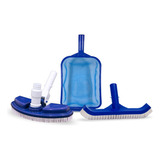 Kit Completo Limpeza Piscina Inflável Mini 3un Brustec 