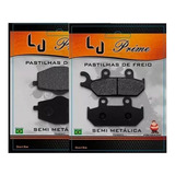 Kit Completo Pastilha Freio Yamaha Xt 600 E 90... L17