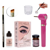 Kit Completo Sobrancelha Henna Menela Mixer