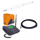 Kit Completo Telefone Rural Celular Desbloqueado