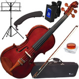 Kit Completo Violino Eagle 4/4 + Case Luxo Ve441 O F E R T A