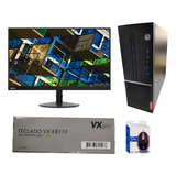 Kit Computador Monitor Teclado Lenovo V530s 4gb 480gb