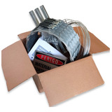 Kit Concertina Para Cerca Muro Completa 30cm - 40 Metros