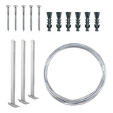 Kit Concertina Protetor Perimetral Cerca Ouriço 10m 45cm