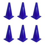 Kit Cones De Treinamento 10 Unidades 23cm Plástico Rígidos