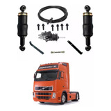 Kit Conforto Cabine Para Volvo Fh12 2010 A 2015 Traseiro