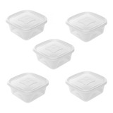 Kit Conjunto 10 Potinho 230ml Pote Plástico Papinha Bpa Free